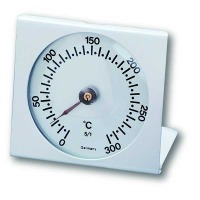 Backofenthermometer Edelstahl +300°C
