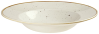 Teller tief Stonecast Barley White; 284ml, 24x3.7 cm (ØxH); weiß/braun; rund; 12