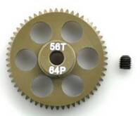 ArrowMax Motor fogaskerék Modul típus: 64 DP Furat átmérő: 3.2 mm Fogak száma: 56