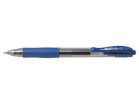 Pilot G-207 Retractable Gel Rollerball Pen 0.7mm Tip 0.39mm Line Blue (Pack 20)