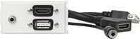 Outlet Panel HDMI, USB, AUD . Wall Outlets