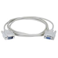 DB9 M/F SER MOUSE EXTENSION 20FT 6m DB9, White, 6 m, DB9, DB9, Male, Female Cavi seriali