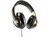 NPNG Headphones Noise isolating, Black/Gold Powered by Veho