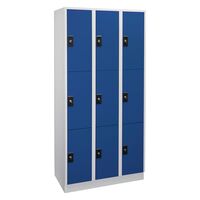 Stuttgart 3-fold compartment locker