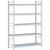 Wide span shelf unit, with steel shelf, height 3000 mm