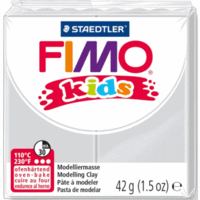 Modelliermasse Fimo Kids hellgrau 42g