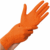 Nitril-Handschuh Power Grip puderfrei S 24cm orange VE=50 Stück