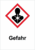 Gefahrenpiktogramm - Gefahr, Rot/Schwarz, 29.7 x 21 cm, Magnetfolie, Magnetisch