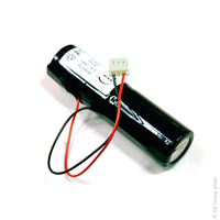 Pack(s) Batterie eclairage secours 2x SC VNT 2S1P ST4 2.4V 1.6Ah Molex