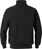 Zipper-Sweatshirt 1737 SWB schwarz - Rückansicht