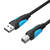 USB 2.0 A male to USB-B male printer cable Vention VAS-A16-B1000 10m Black PVC