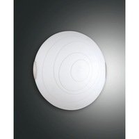 Deckenleuchte KENT, 1-flammig, E27, Smartluce kompatibel, IP20, weiß