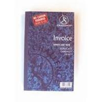 Duplicate Invoice Book 210x130mm Card Cover With VAT 100 Sets (Pack 5) 100080412