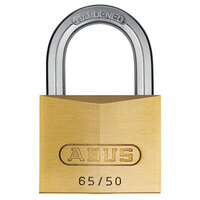 ABUS 03905 65/50mm Brass Padlock Keyed Alike 504
