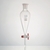 1000ml Ampoule à décanter LLG conique verre borosilicate 3.3