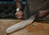 Couteau à poisson KOTAI (filet de sole) avec saya et boîte en bambou - lame 20 cm
