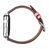 Pasek bransoleta do Apple Watch 42 / 44 / 45mm brązowo-różowy