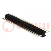 Connector: pin strips; pin header; male; PIN: 20; straight; 1.27mm