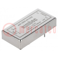 Converter: DC/DC; 10W; Uin: 18÷72V; Uout: 15VDC; Iout: 0.67A; DIP24