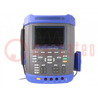 Handheld oscilloscope; 100MHz; 8bit; colour,LCD TFT 5,6"; Ch: 2