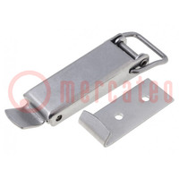 Clasp; stainless steel; W: 43mm; L: 193.5mm; 2000N