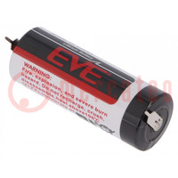Batterie: Lithium; 3,6V; 18505; 3800mAh; nicht aufladbar