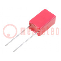 Capacitor: polyester; 10nF; 220VAC; 630VDC; 5mm; ±10%; -55÷100°C