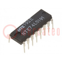 IC: digital; 4bit,binary up/down counter,inverting,synchronous