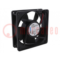 Ventilatore: DC; assiale; 24VDC; 127x127x38mm; 252m3/h; 50dBA