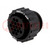 Plug; female; PIN: 16; w/o contacts; CPC Series 1; for cable