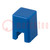 Button; push-in; 5.5mm; -25÷70°C; square; blue; 4x4mm