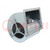Fan: AC; blower; 230VAC; 387x304x332mm; 3700m3/h; ball bearing