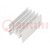 Heatsink: extruded; TO220; natural; L: 16mm; W: 18.3mm; H: 32mm; raw