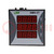 Woltomierz; cyfrowy,montażowy; 12÷400V; na panel; LED; 4 cyfry