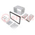 Universal mounting half frame; 2 DIN; Citroën,Ford,Mercedes