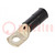 Tip: ring tube; M16; Ø: 17mm; 150mm2; crimped; for cable; insulated