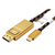 ROLINE GOLD USB type C - DisplayPort adapterkabel, v1.2, M/M, 1 m