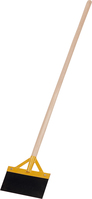 TRIUSO Federstahl - Stoßscharre, mit Streben, mit Stiel , Breite: 300 mm