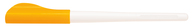Kalligrafie-Füllfederhalter Parallel Pen, Kappenfarbe: Orange, Strichbreite 0.5 - 2.2 mm, Set inkl. 2 Patronen & Reinigungszubehör