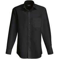 HAKRO Business-Hemd, langärmelig, schwarz, Gr. S - XXXL Version: S - Größe S