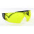 Schutzbrillen 3M SecureFit 400, Sichtscheibe: Gelb, Rahmen: schwarz/grün