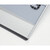 Türschilder NEW AGE, silber mattes Aluminium, Acrylglas, Maße: 15,0 x 15,0 x 0,6 cm