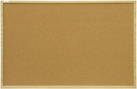 Tablica korkowa 2x3, w ramie drewnianej, 80x60cm, brązowy