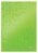 Brulion w kratkę Leitz Wow, A4, twarda oprawa, 80 kartek, zielony