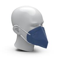 Artikelbild Masque respiratoire "Multi" FFP2 NR, kit de 10, noir, bleu foncé