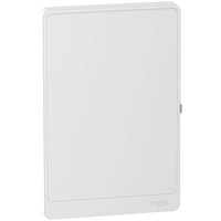 SCHNEIDER RESI9 PORTE STYL BLANCHE POUR TABLEAU ÉLECTRIQUE 3 RANGÉES 18 MODULES - R9H18423