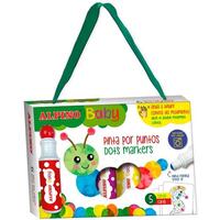 ALPINO ROTULADORES BABY DOTS MARKER ESTUCHE DE 6 + 5 CARTAS PARA PINTAR C/SURTIDOS