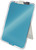 Glas Desktop-Notizboard Cosy, A4, Sicherheitsglas, magnetisch, aufstellbar, blau