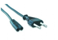Gembird PC-184-VDE kabel zasilające Czarny Wtyczka zasilająca typu C