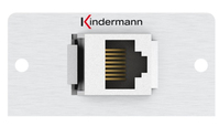 Kindermann 7444000526 Steckdose RJ-45 Aluminium